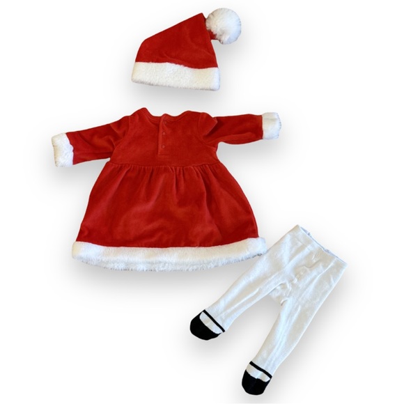 RUDOLPH Santa Dress with Cap and tights - Picture 3 of 6